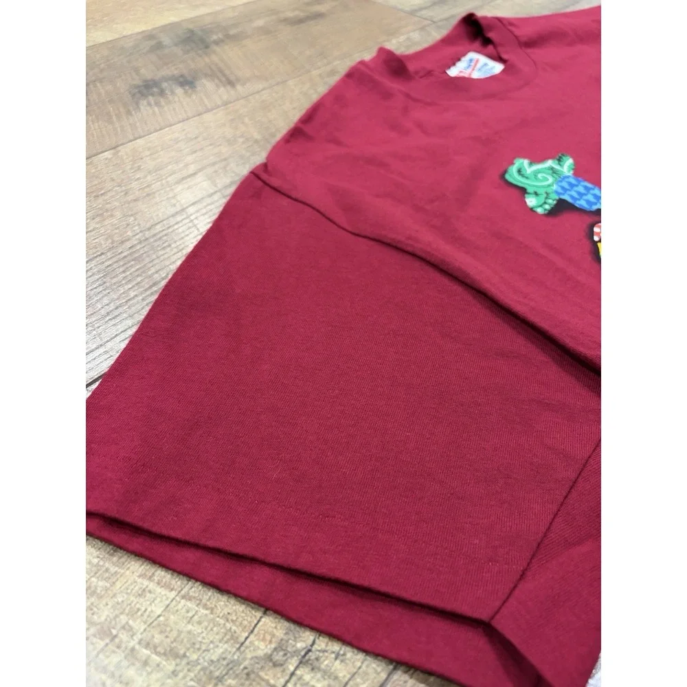 Vintage 1994 Nashville, Tennessee Single Stitch Tee Red Large Made In USA 90s - Picture 5 of 7